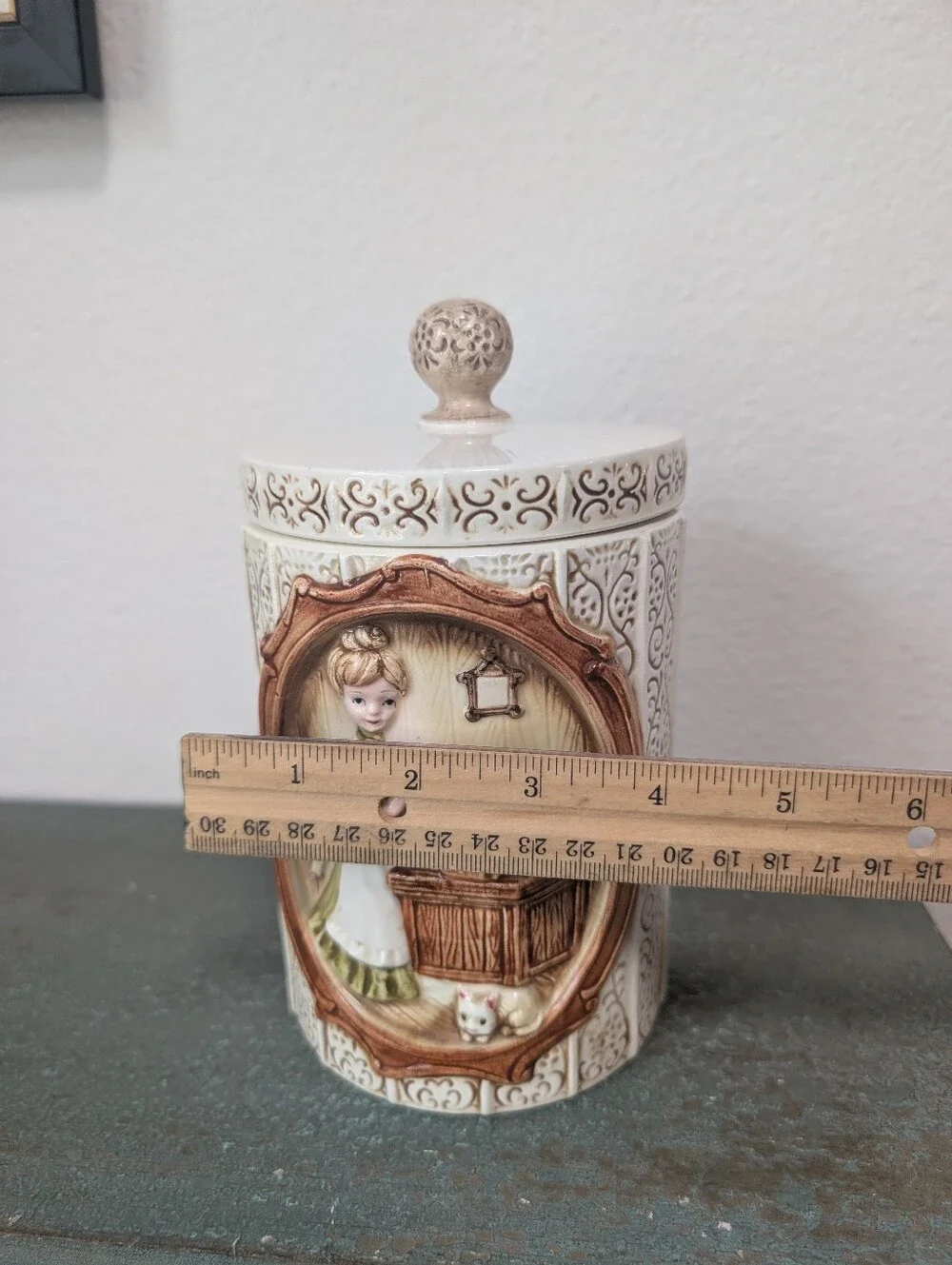 Sears Roebuck 1978 Kitchen Canister Country Coordinates Pioneer Women Japan 7.5